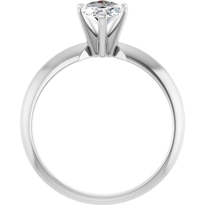 14K White Gold 1.20 CTW Marquise Six Prong Solitaire Diamond Engagement Ring