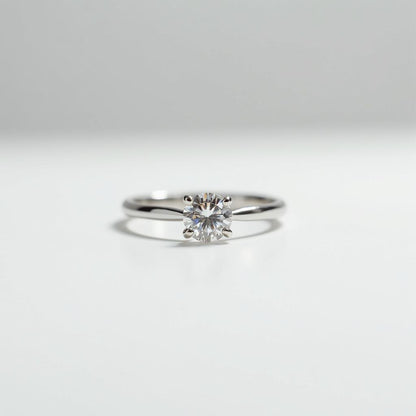 19K White Gold 2.01 CTW Diamond Solitaire Engagement Ring