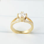 Split Shank Engagement Ring