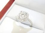 1ct square halo round