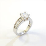 Princess Diamonds Engagement Ring