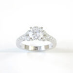 Split-Shank Engagement Ring