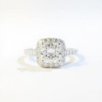 Cushion Halo Ring