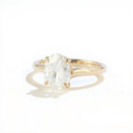 Oval Diamond Engagement Ring