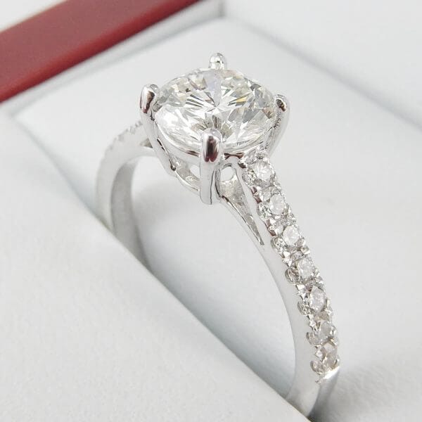 1.00ct-H-VS1-IGI-Diamond-Ebgagement-Ring-14K-White-Gold-DiamondNet.ca