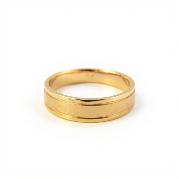 yellow gold wedding bands