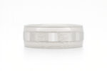 White Gold Men’s Wedding Band