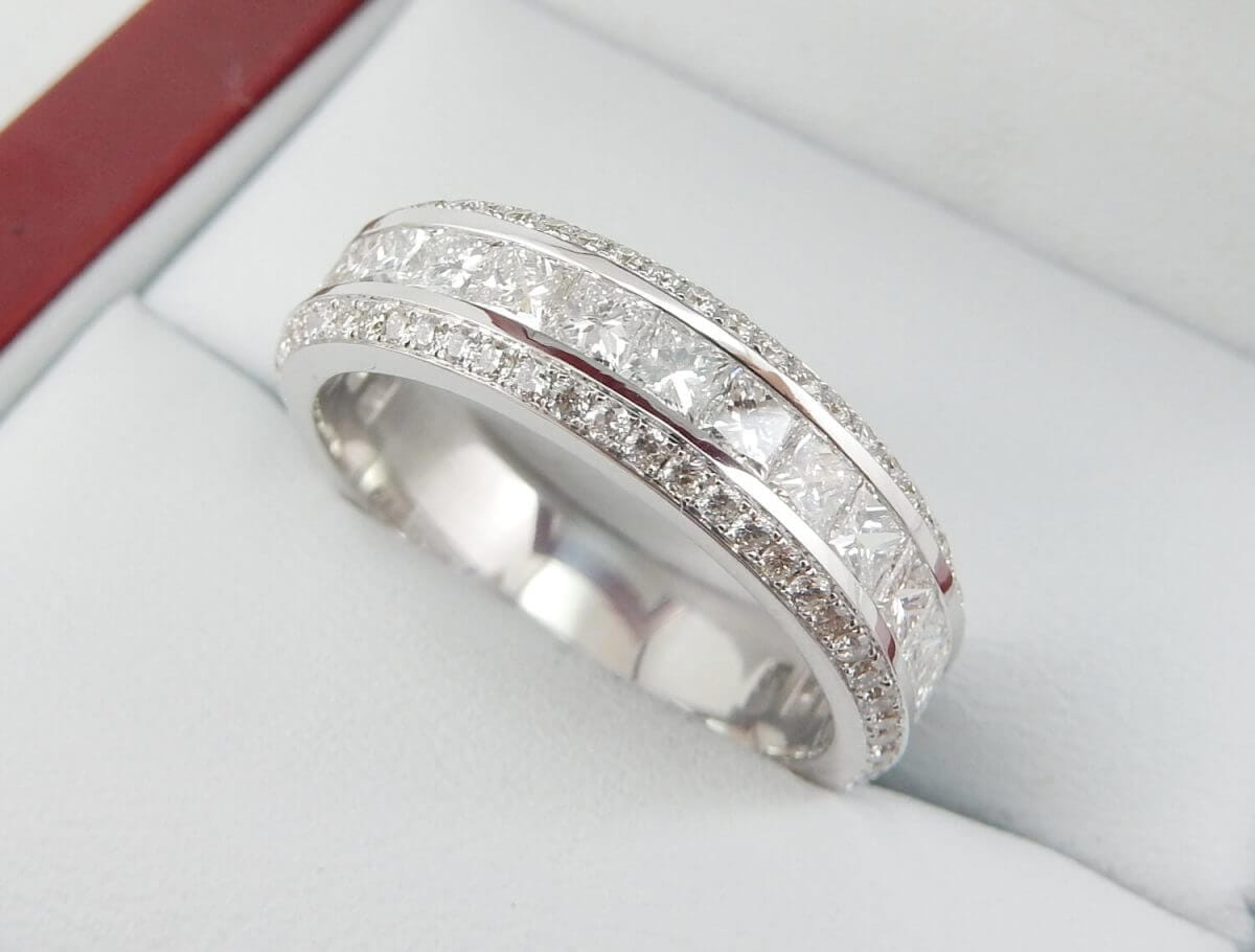 2.40ct Diamond Man's Wedding Band - DiamondNet