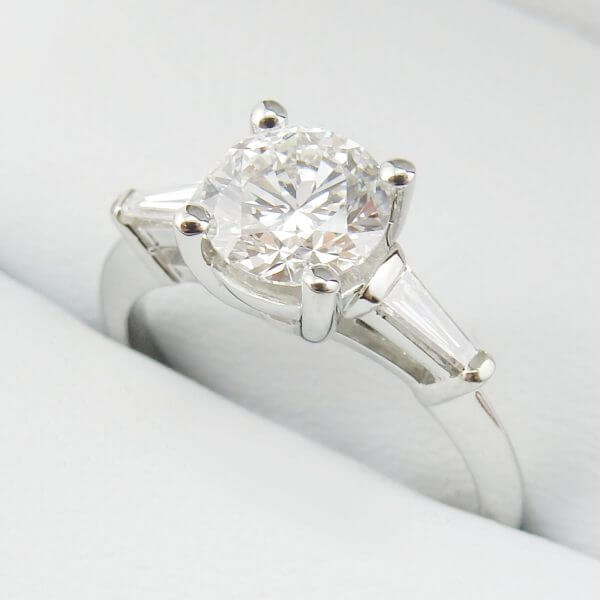 Diamond-Baguette-Three-Stone-Platinum-GIA-Engagement-Ring-DIamondNet.ca