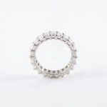 Emerald Diamond Eternity Band