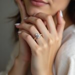 Hidden Halo Engagement Ring