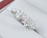 Pear-Diamond-Eternity-Wedding-Band-White-Gold-DiamondNet.ca