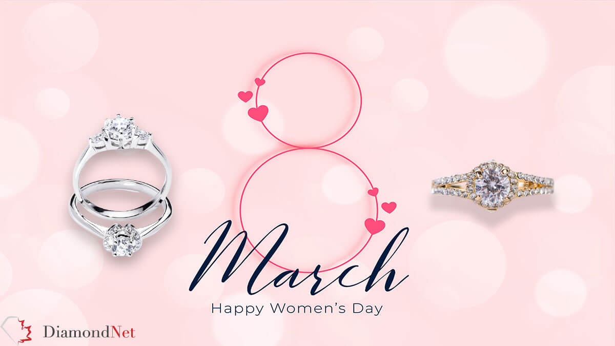 International Women’s Day engagement ring