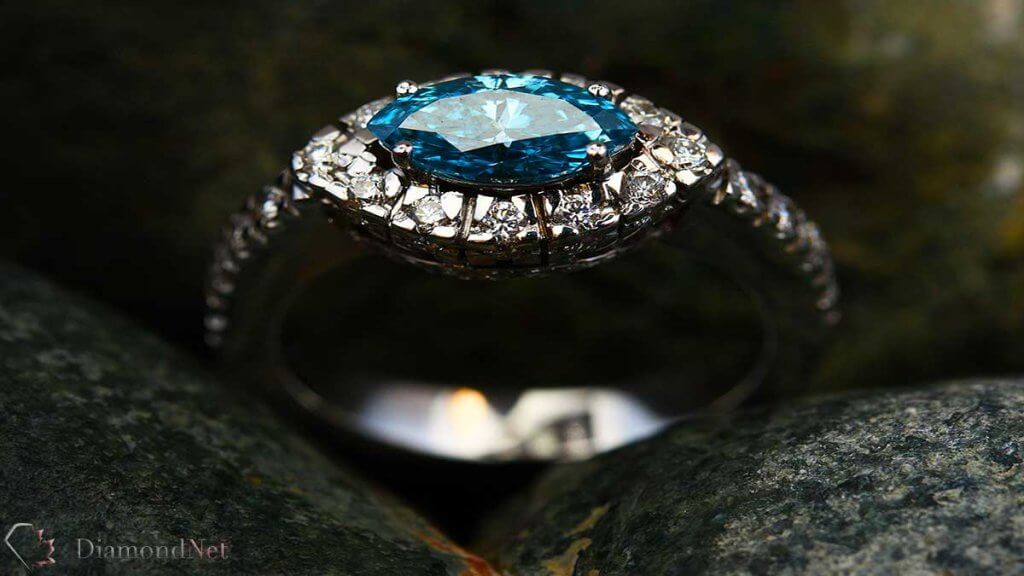 colored Diamond ring