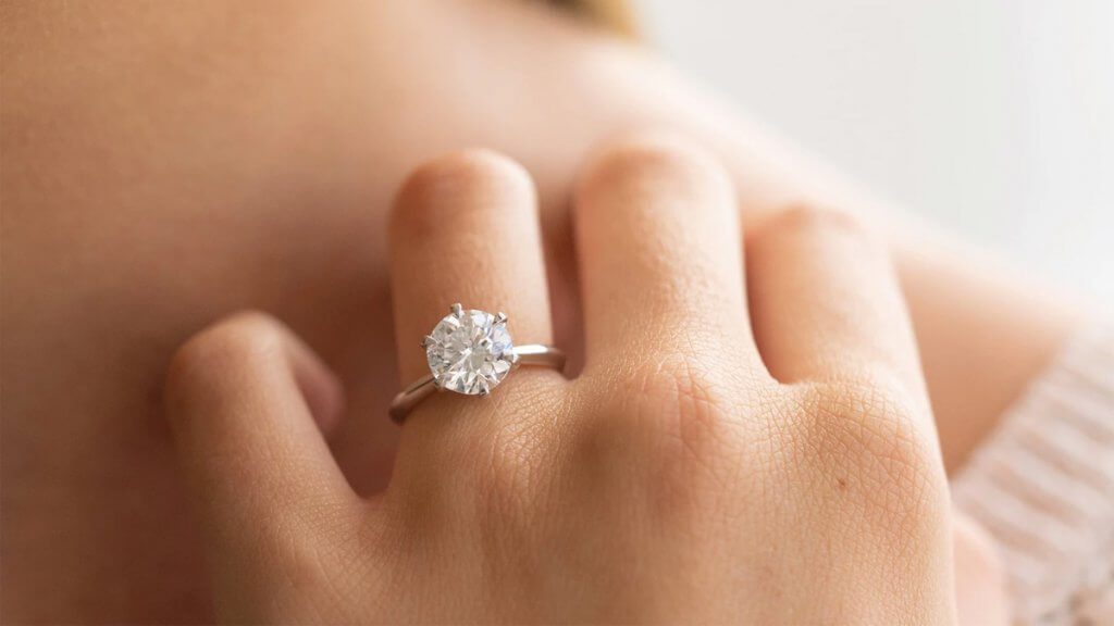 Learn about classic engagement rings DiamondNet