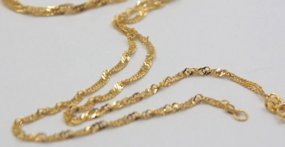 Chain, yellow gold - Categories