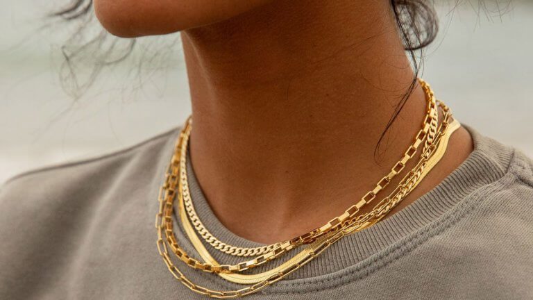 gold chain necklaces