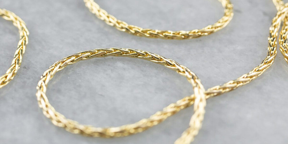 Chain in yellow gold - Jewelry - Categories