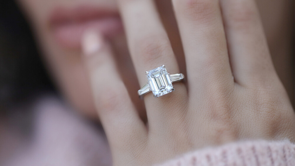 Emerald diamond cuts