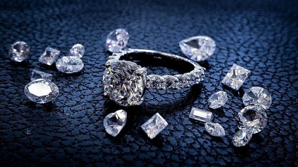 Diamond for the engagement ring