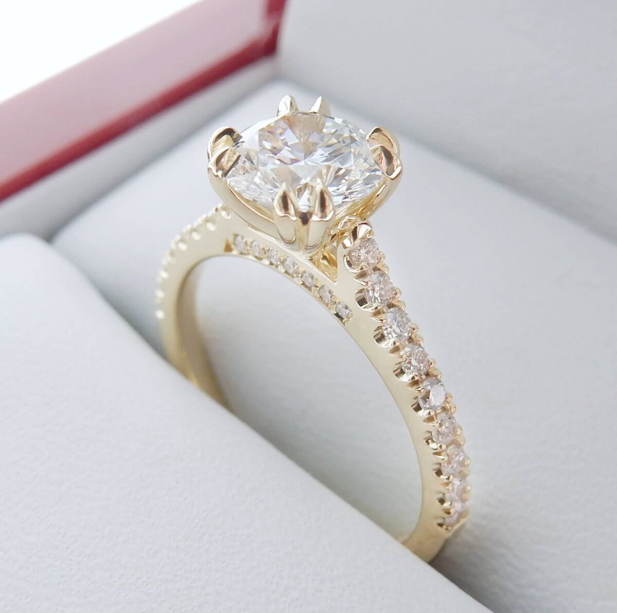 Lab-Grown-Diamond-Engagement-Ring-18k-Yellow-Gold-GIA-DiamondNet.ca