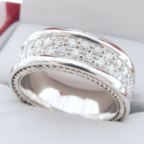 Platinum-Wedding-Band-for-men-rope-design-DiamondNet.ca