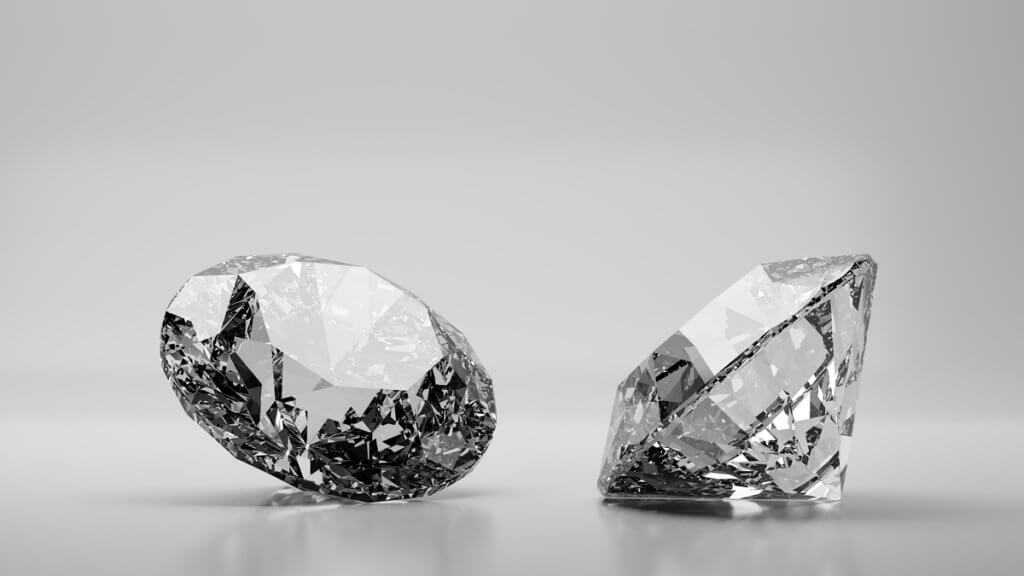 Brilliant cut diamonds