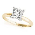 Brilliant cut diamond rings