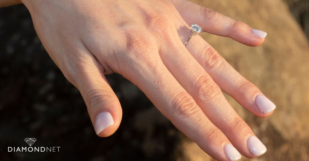Features and benefits of a 4-prong diamond setting