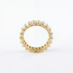 Radiant Diamond wedding bands