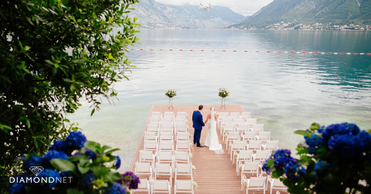 A stunning view of a premier wedding destination in Canada.