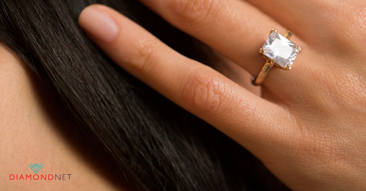 Raw stones and salt-and-pepper diamonds